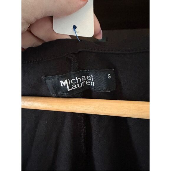 🐿️ NWT Michael Lauren x Revolve Wylder Tank In Black Size Small - Picture 7 of 8